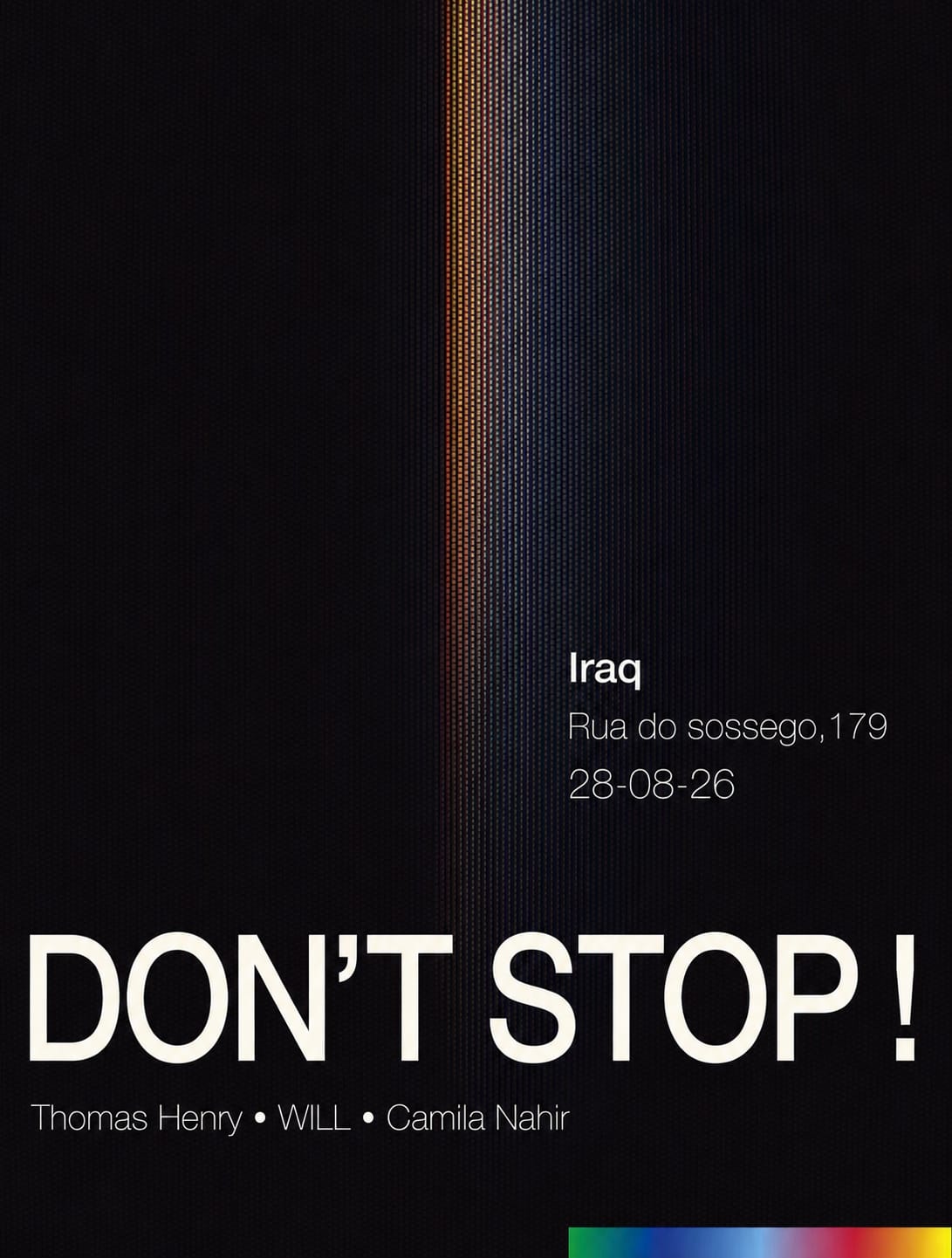 Caøs Don’T Stop!• New Order