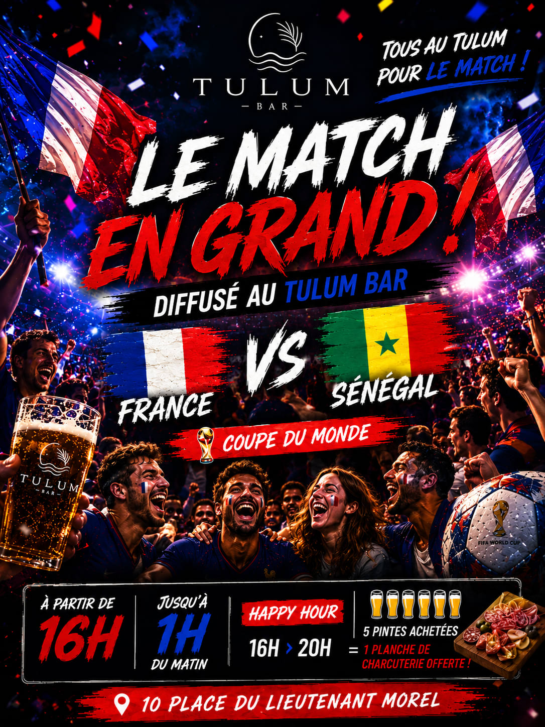 Match - France Vs Sénégal