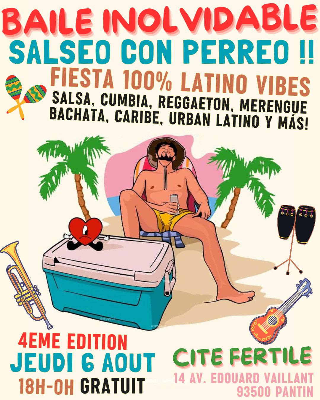 Baile Inolvidable - Fiesta 100% Latino Salseo Con Perreo !!