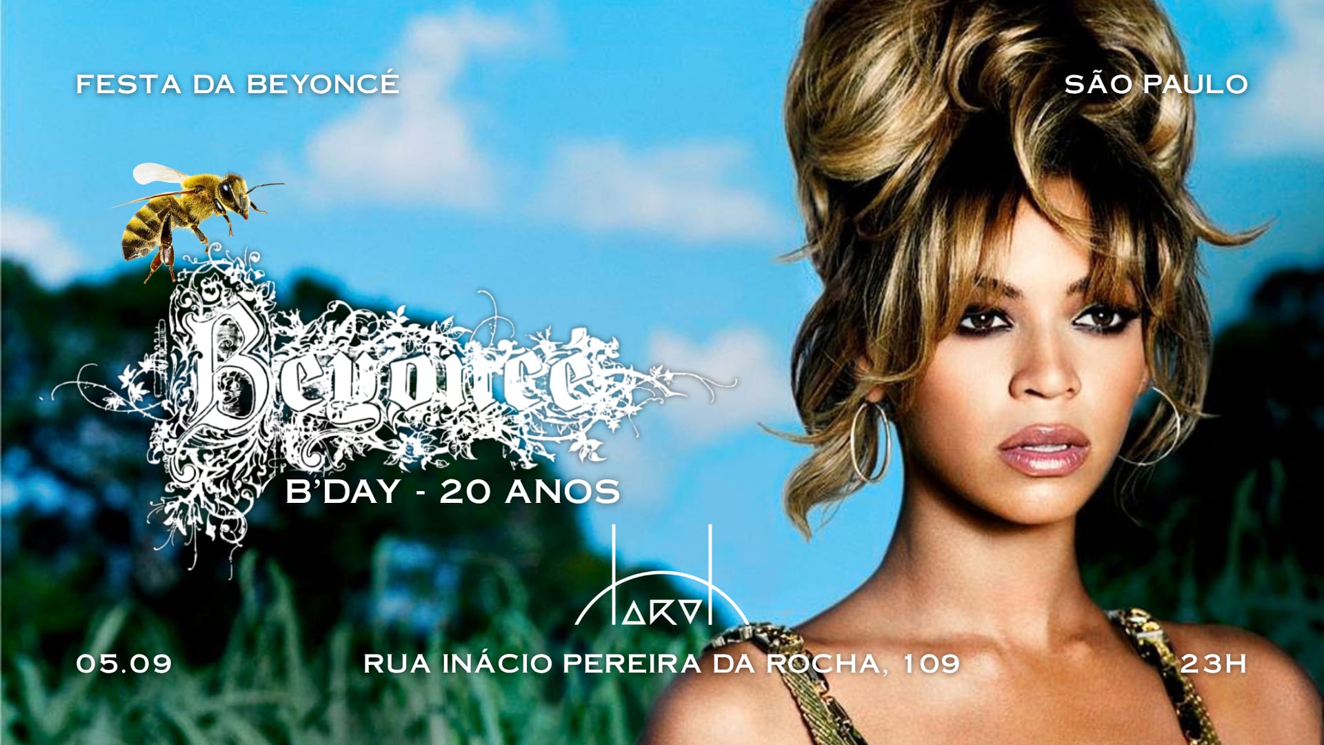 Festa Da Beyoncé - B'day 20 Anos @ Tarot