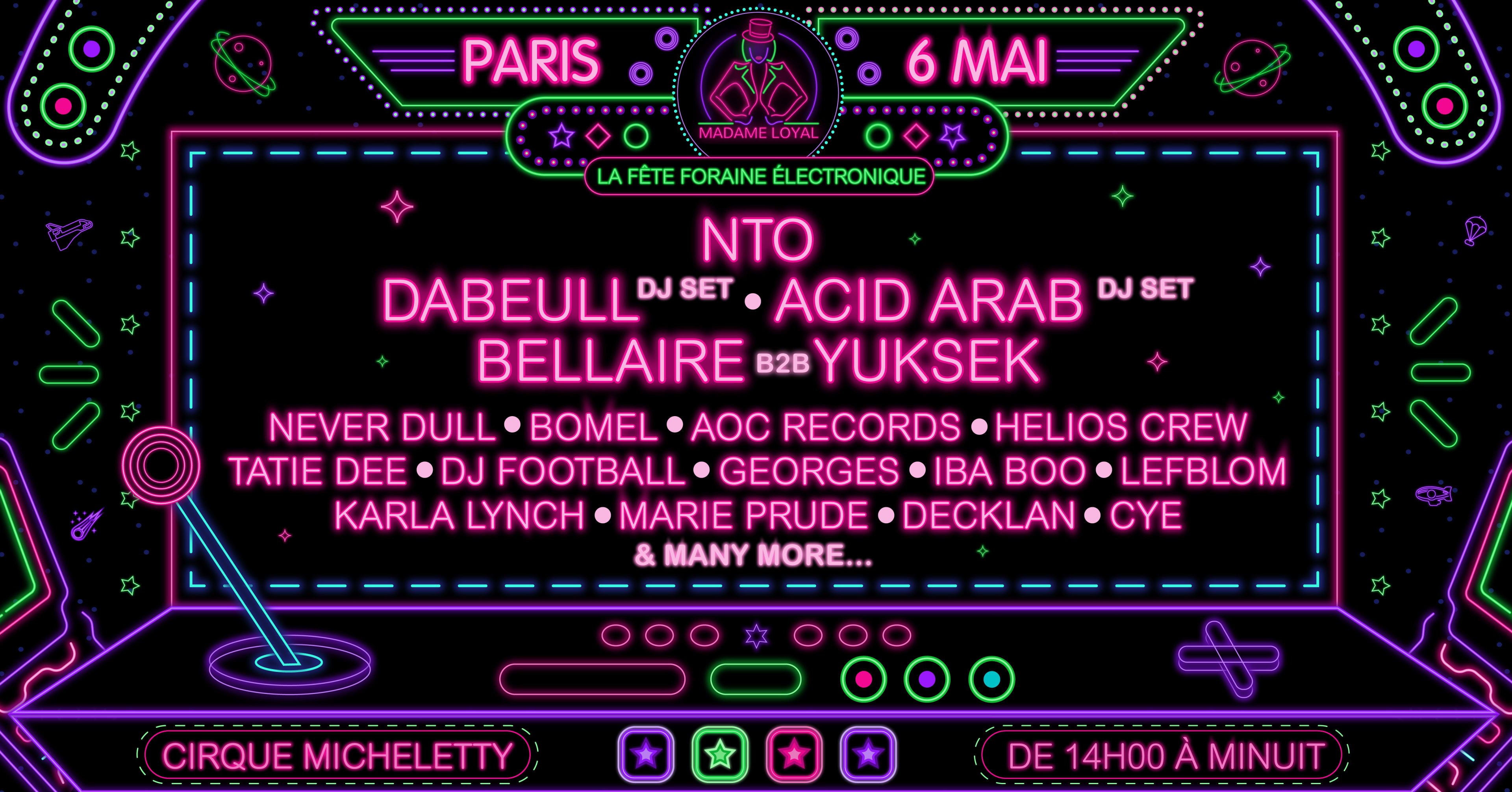 Madame Loyal Festival - Paris, 6 Mai