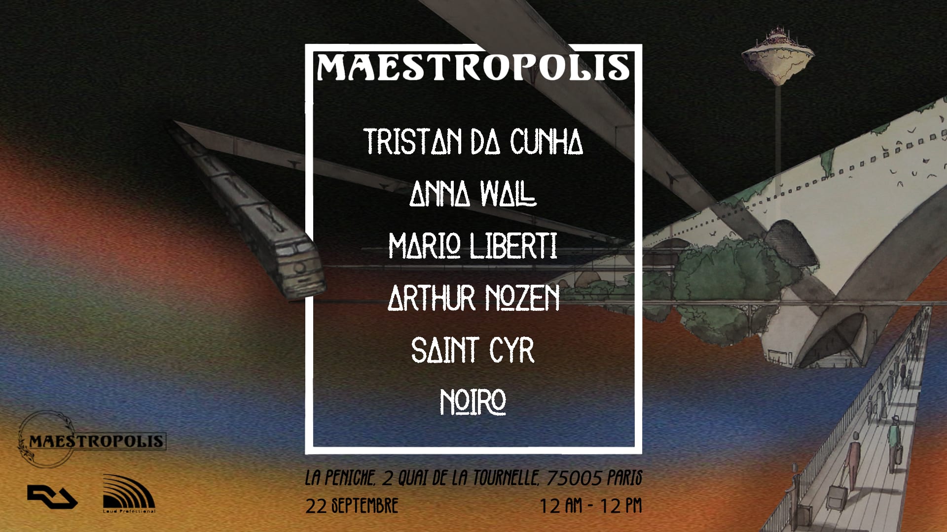 Maestropolis Records Party @ La Péniche