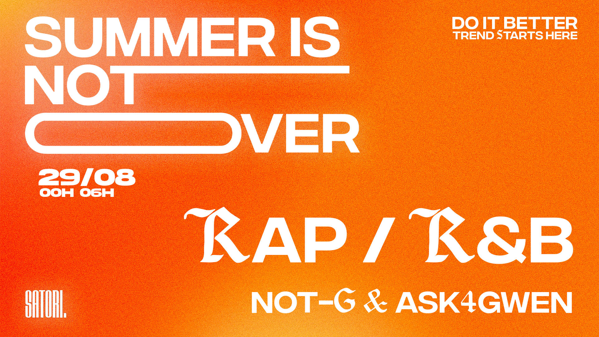 Summer Is Not Over By Do It Better