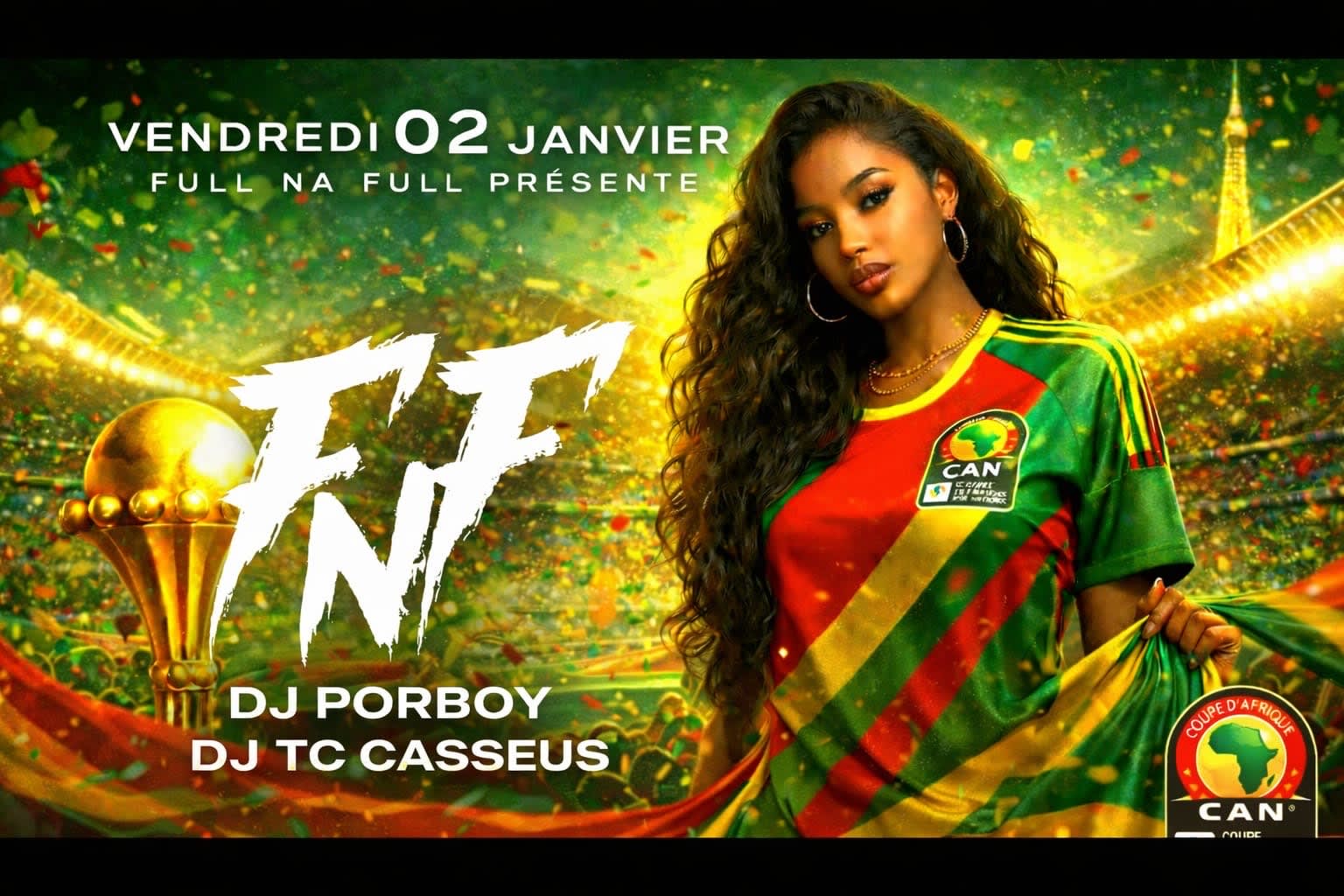 Fnf | Can Édition Afro Hip-Hop N1 In Paris