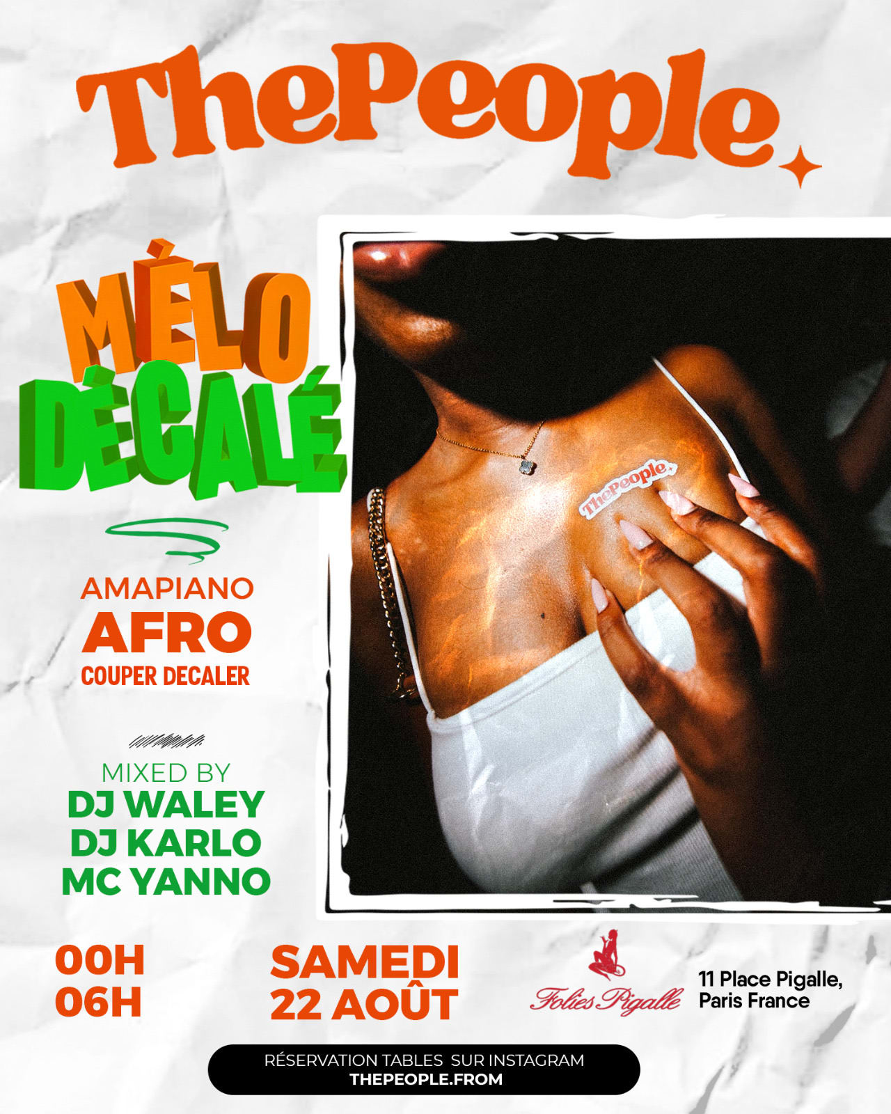 The People Édition Mélo Décalé - Folies Pigalle