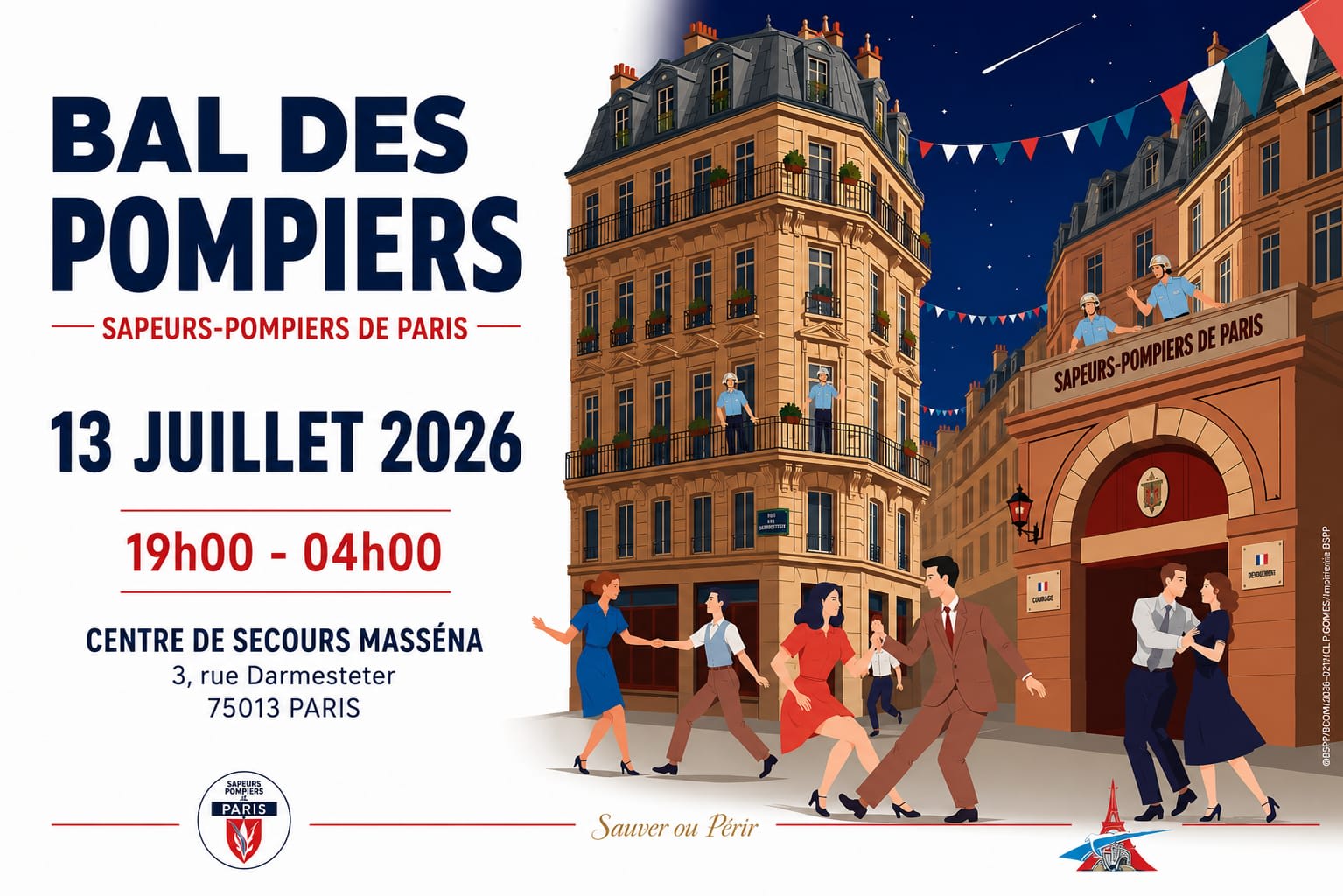 Bal Des Pompiers De Paris - Masséna