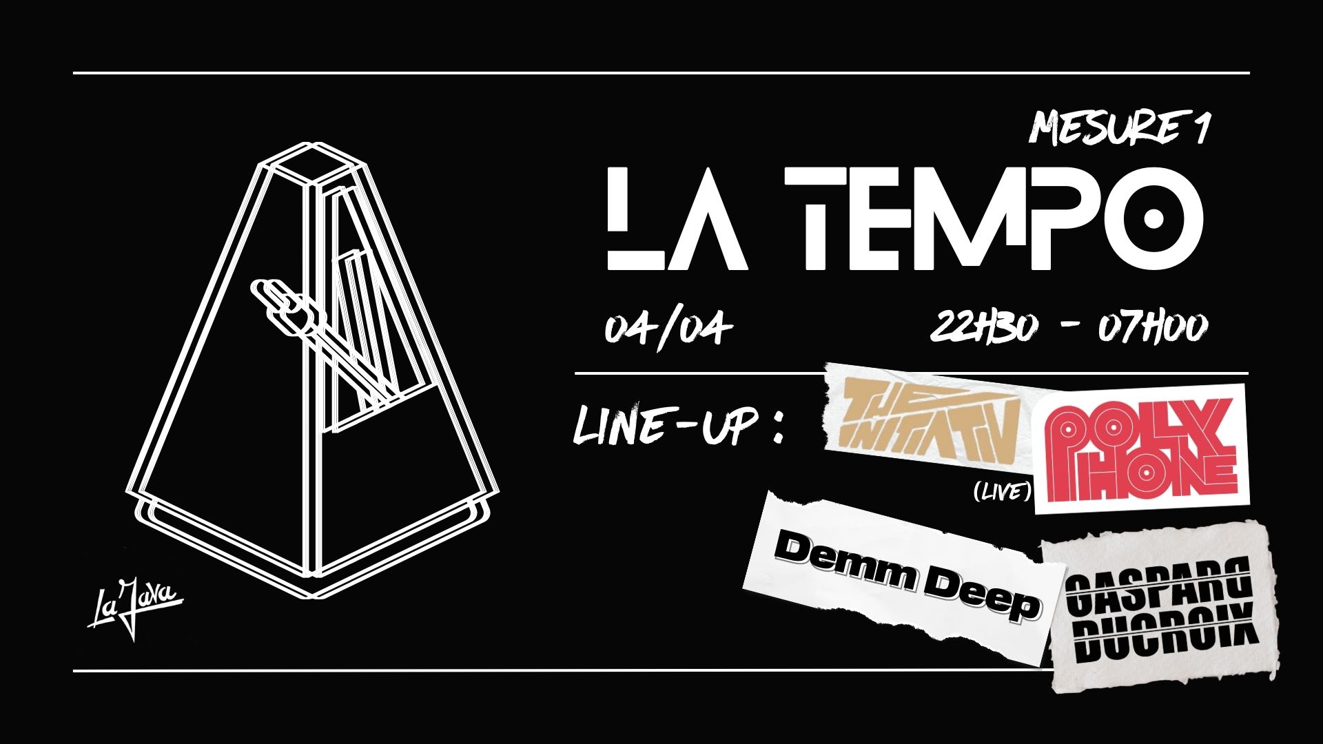Temponomie W/ Polyphone, Demm Deep & More @La Java