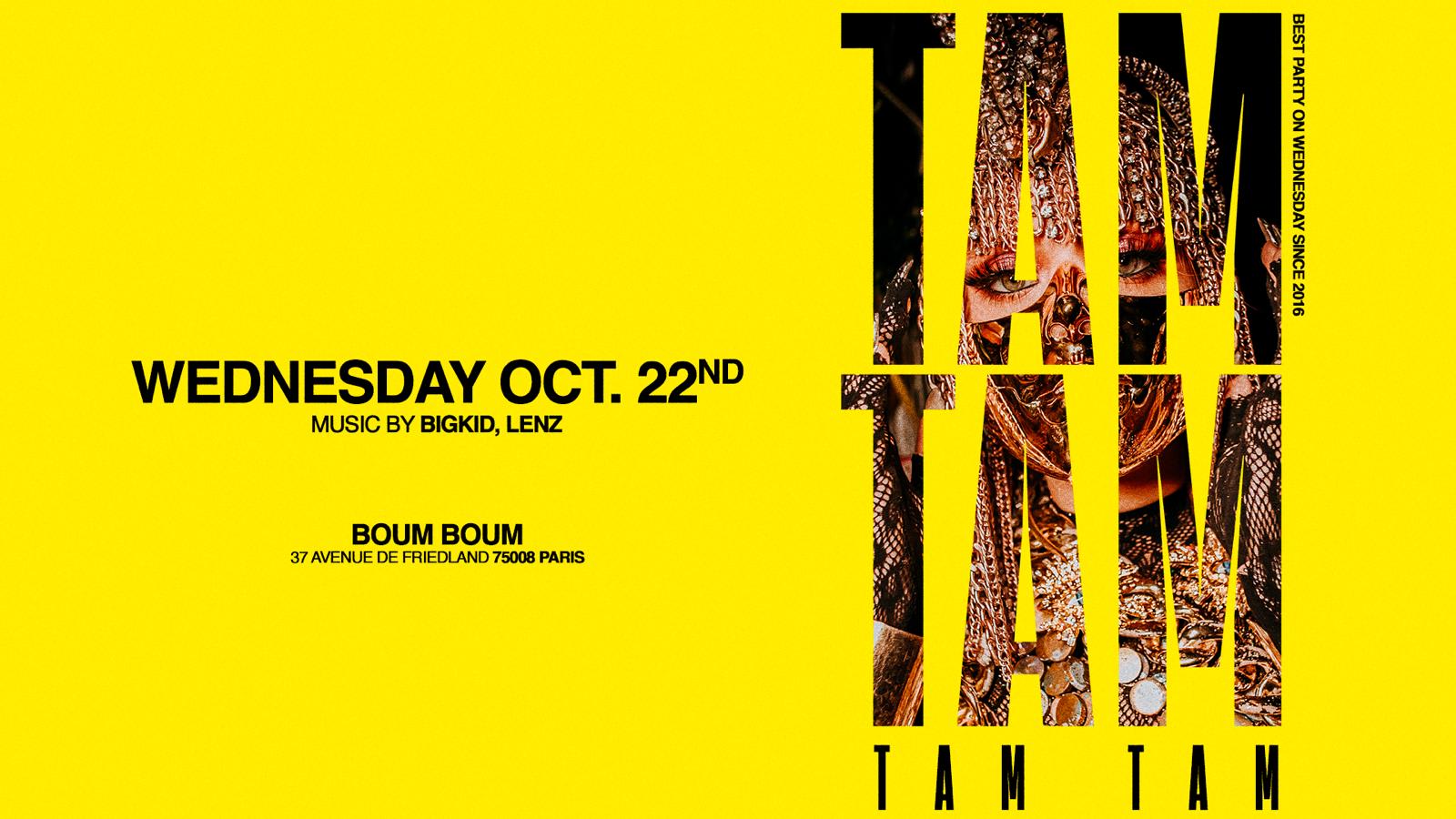 Mercredi 22 Octobre - Tam Tam