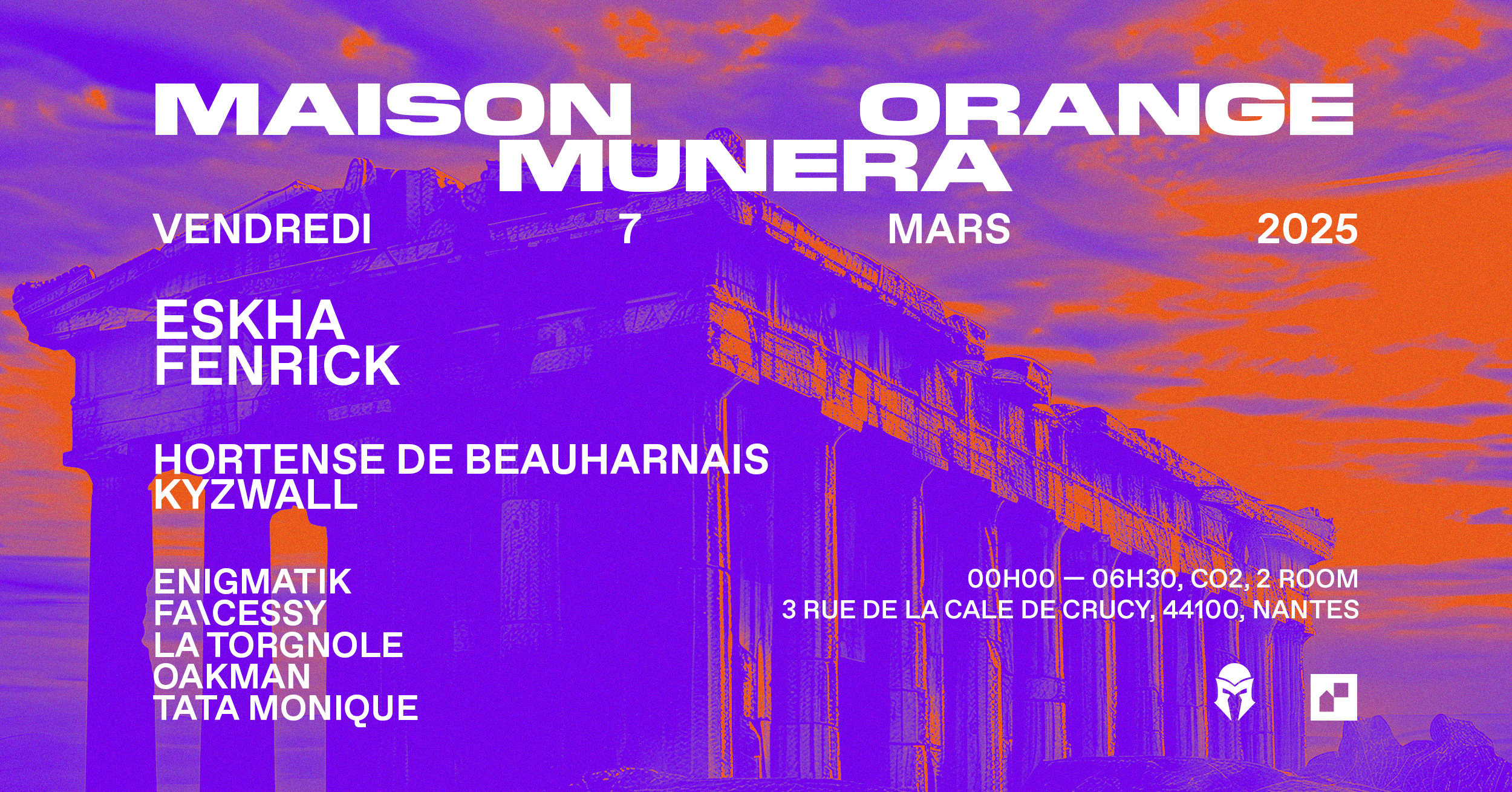 Maison Orange X Munera : Ven.7.Mars - Co2 : Edition Xxl