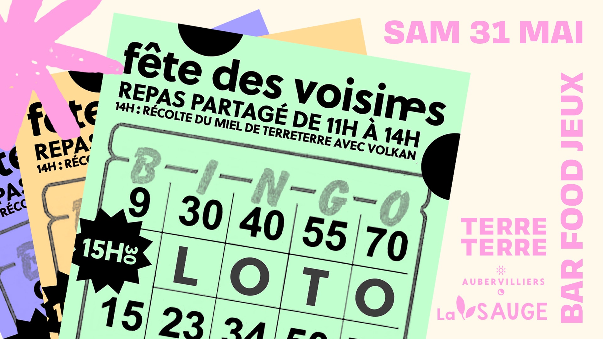 Jardi Day · Fête Des Voisin·Es @ Terre Terre