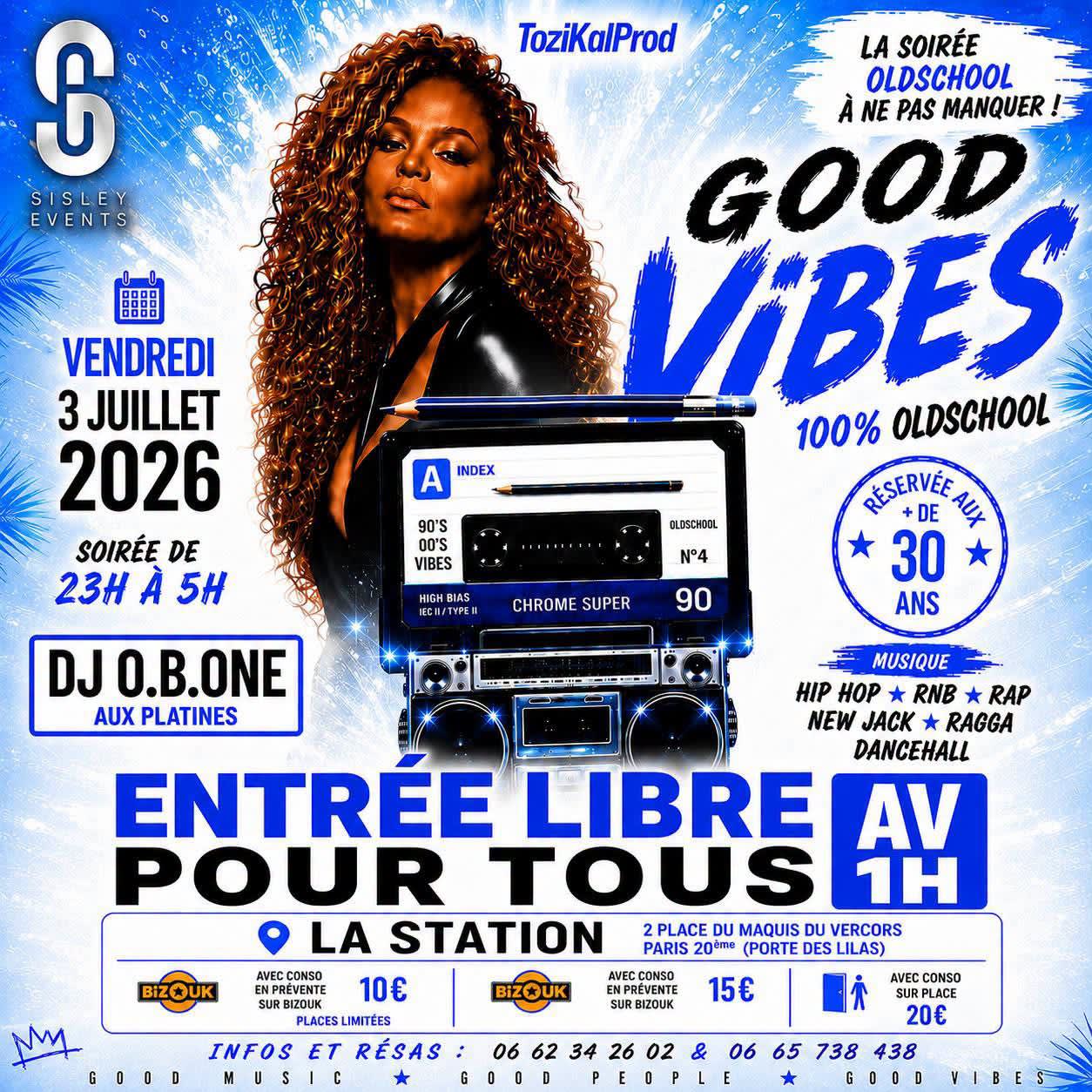 Good Vibes 100%Oldschool