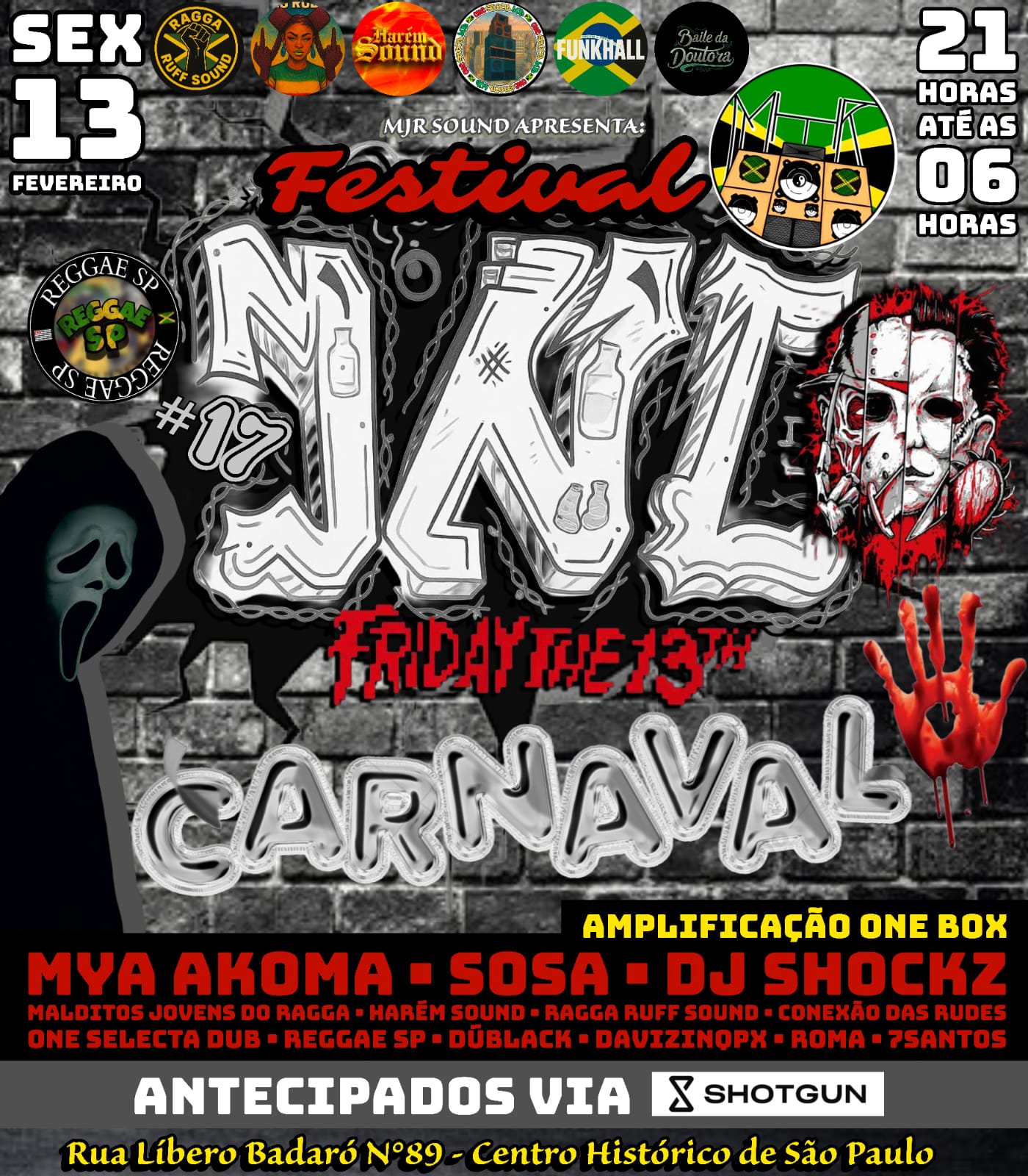 Denuncia Festival Sexta Feira 13