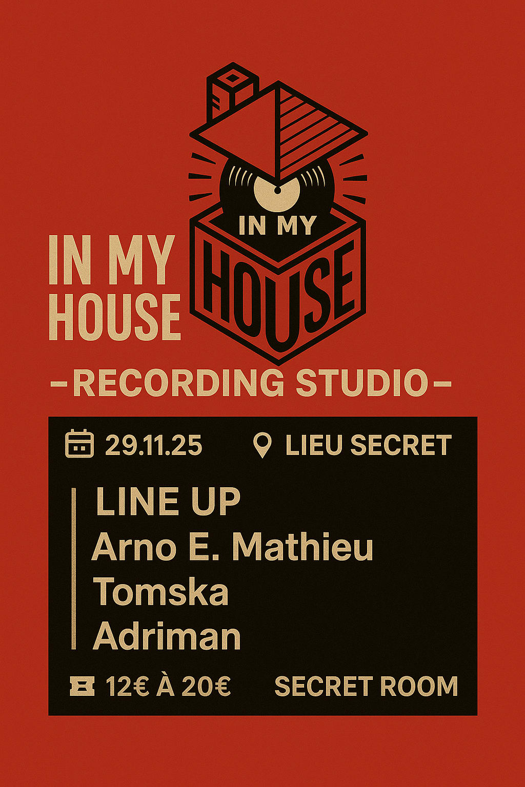 In My House – Recording Studio