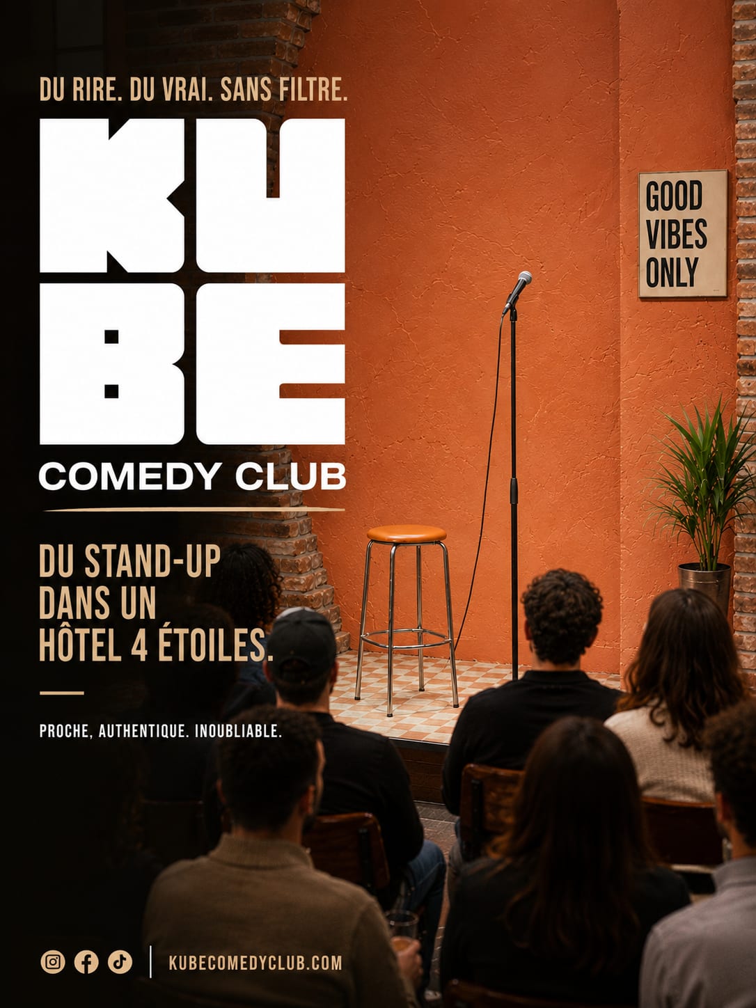 Kube Comedy Club 15/08- 20h30 (Stand Up)