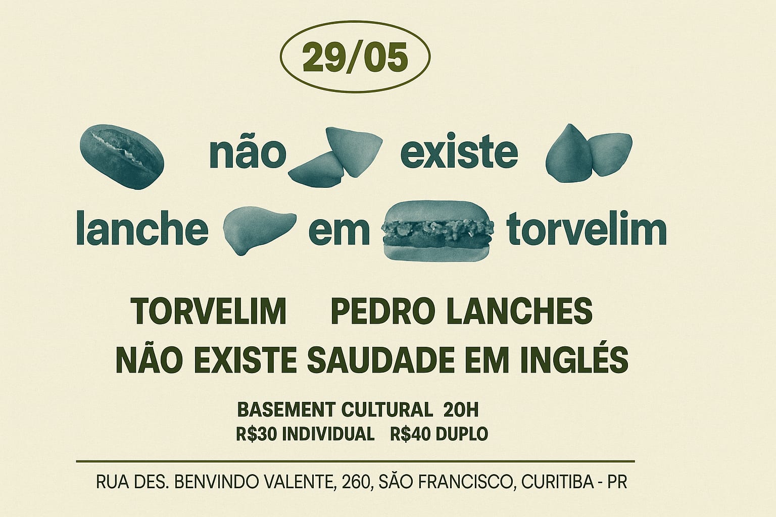 Não Existe Lanche Em Torvelim