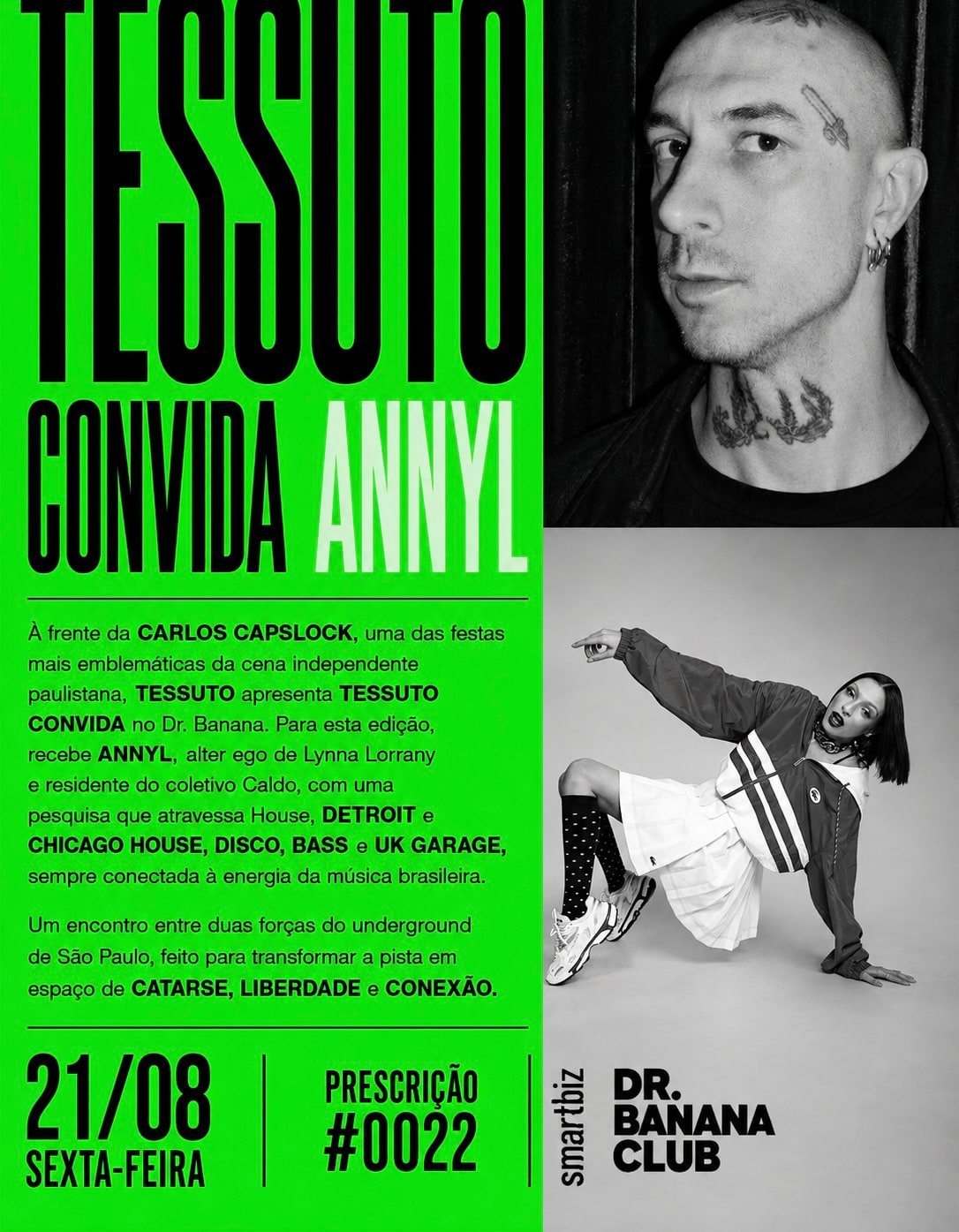 Prescrição: 0022 - Tessuto Convida Annyl : Banana-Da-Terra
