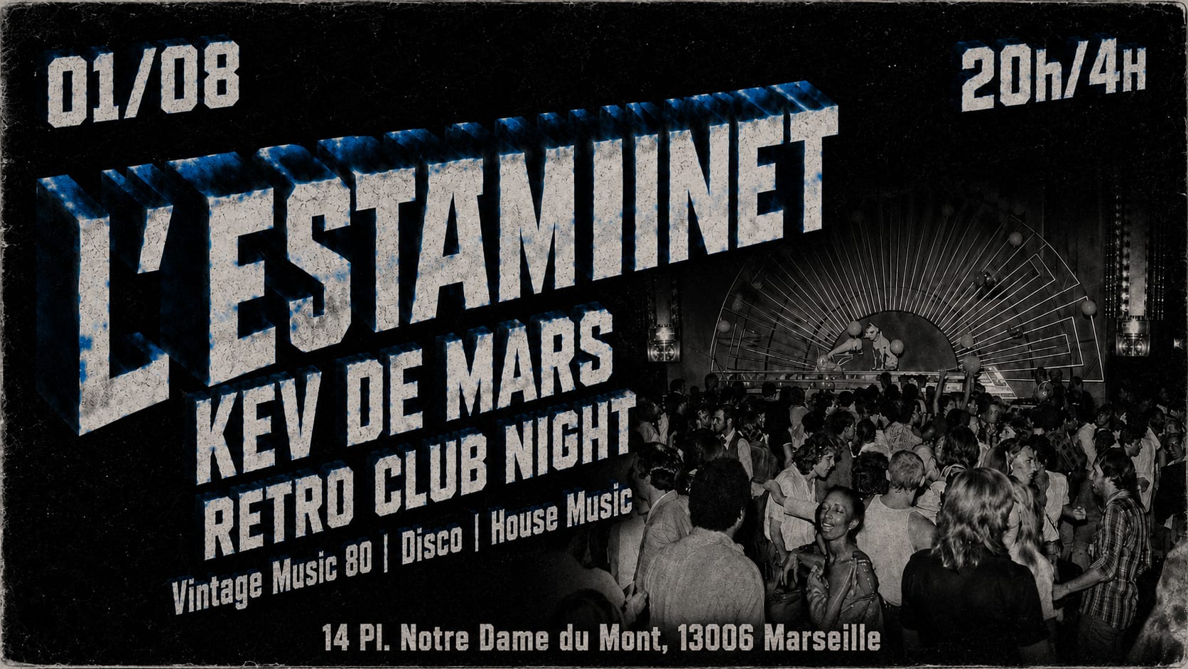 Kev De Mars – Retro Club Night