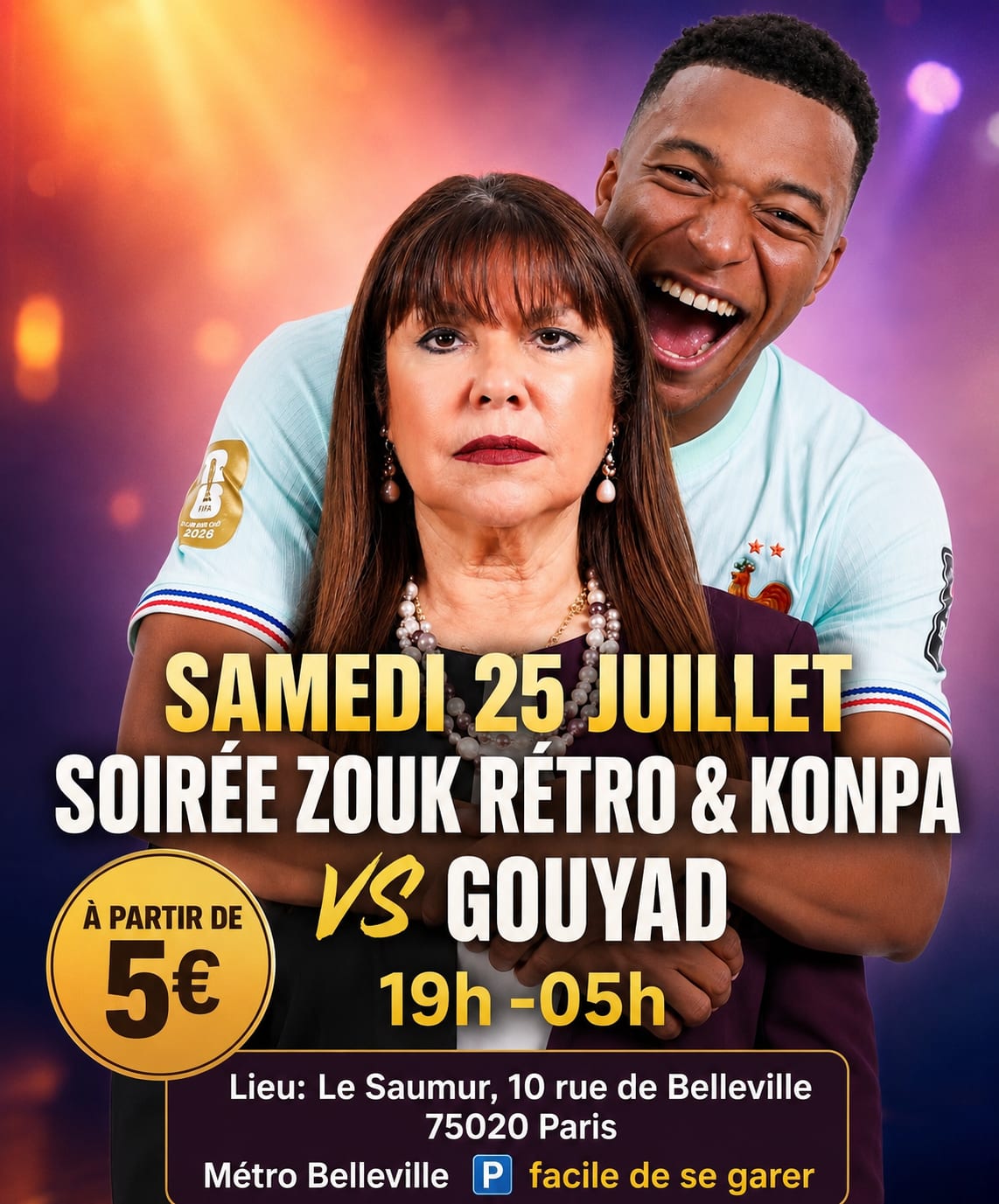 Soirée Zouk Rétro Et Konpa Et Gouyad