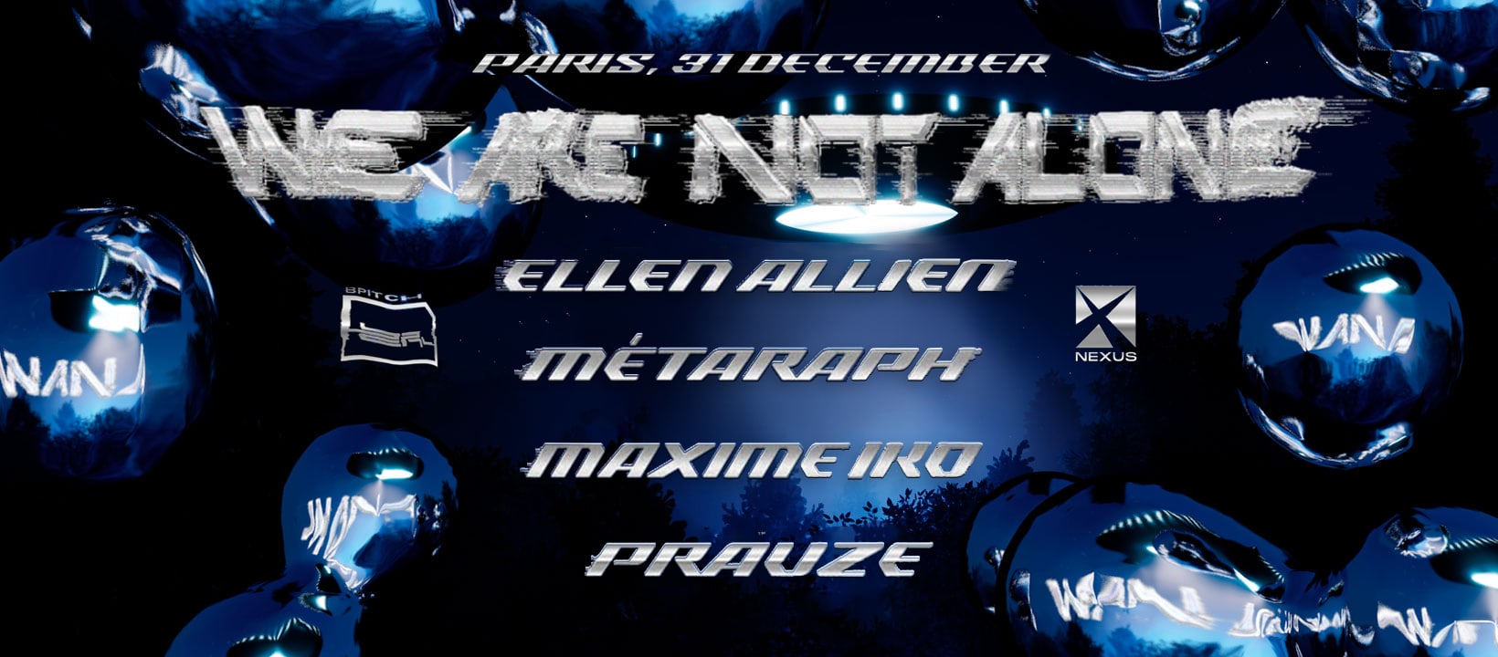 Nouvel An Nexus X Wana : Ellen Allien | Metaraph & More