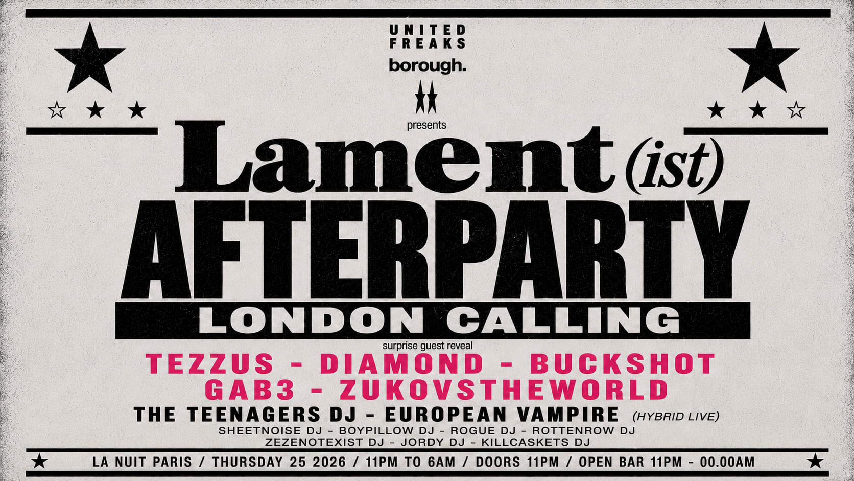 London Calling - Lamentist Pfw