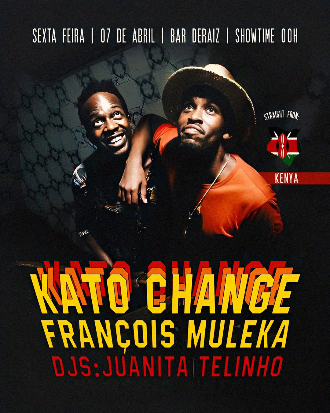 Kato Change & François Muleka No Deraiz + Afrobaile