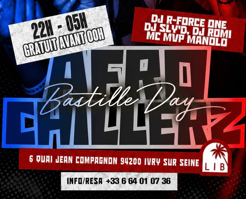 Afrochillerz | Lun 13 Juil | Veille De Jour Férié| Summ…