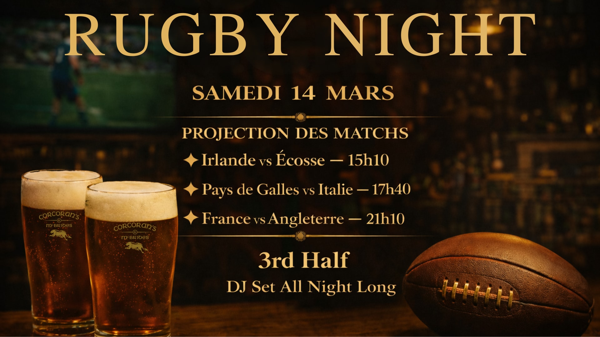Rugby Night - 14.03