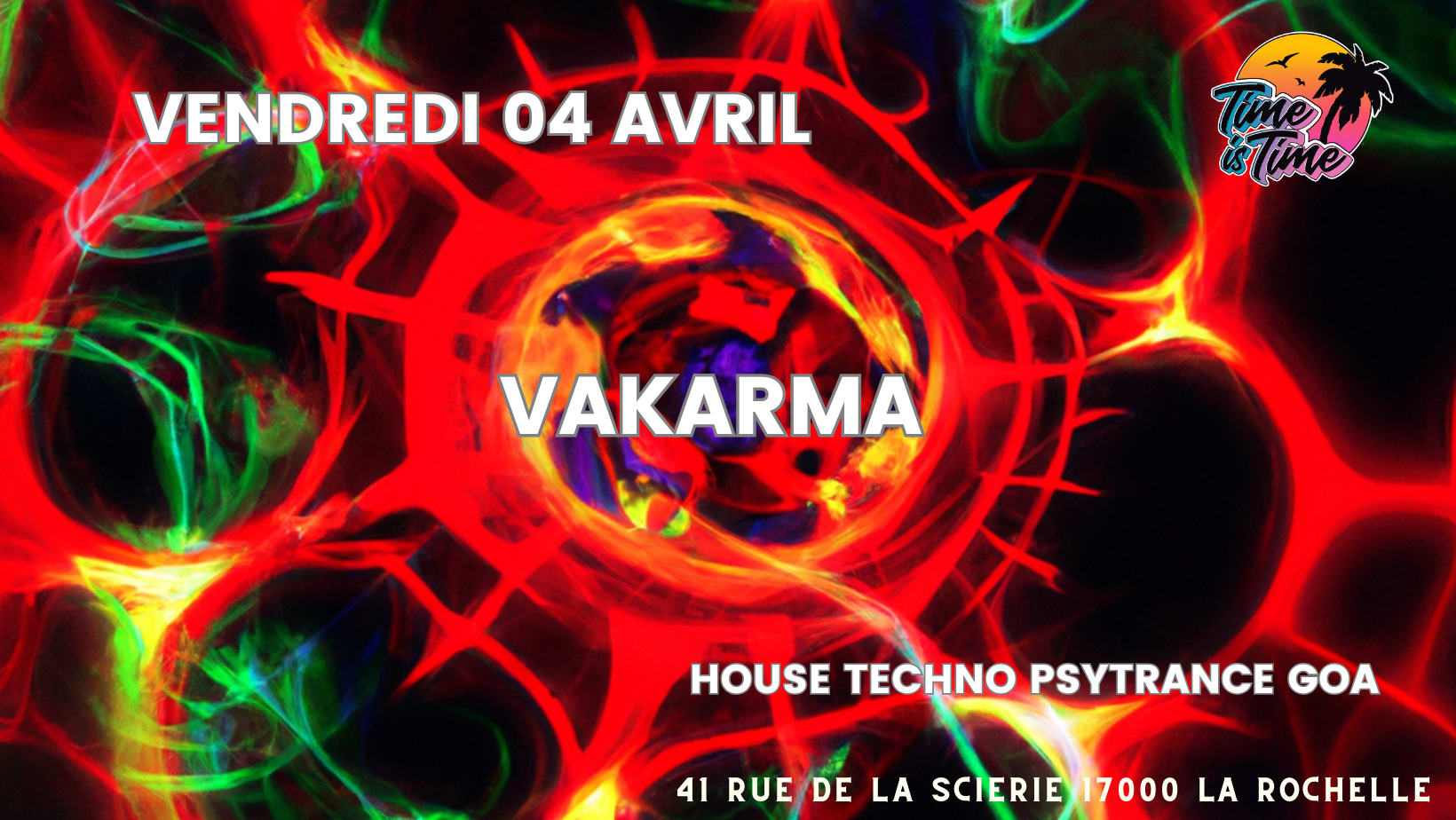 Vakarma Psytrance Goa Avril 2025