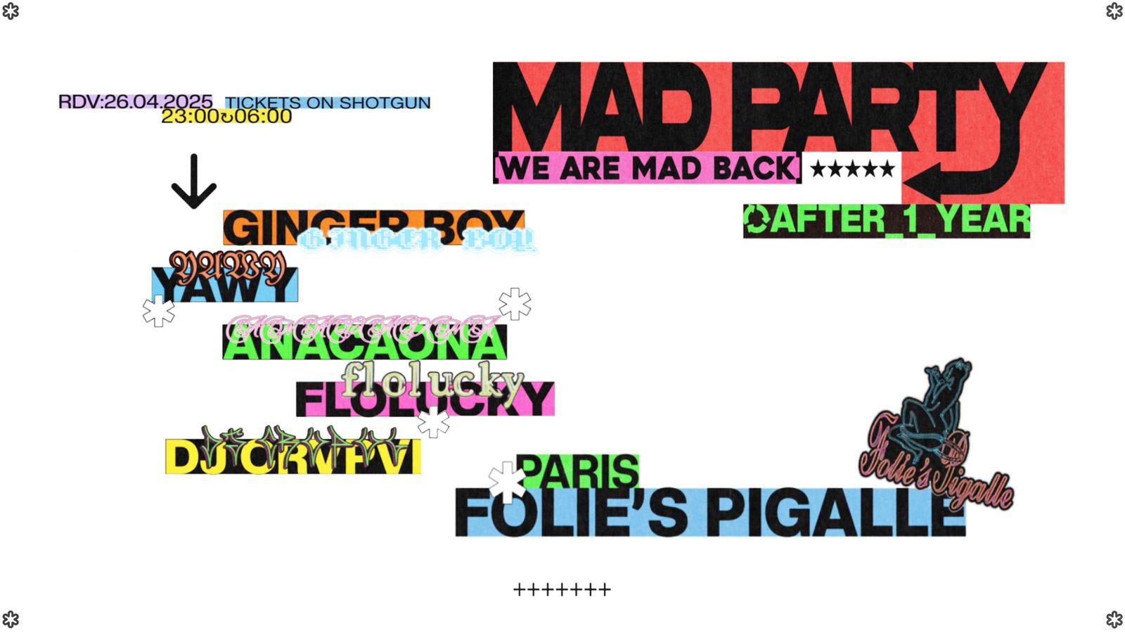 Mad Party - Samedi 26 Avril