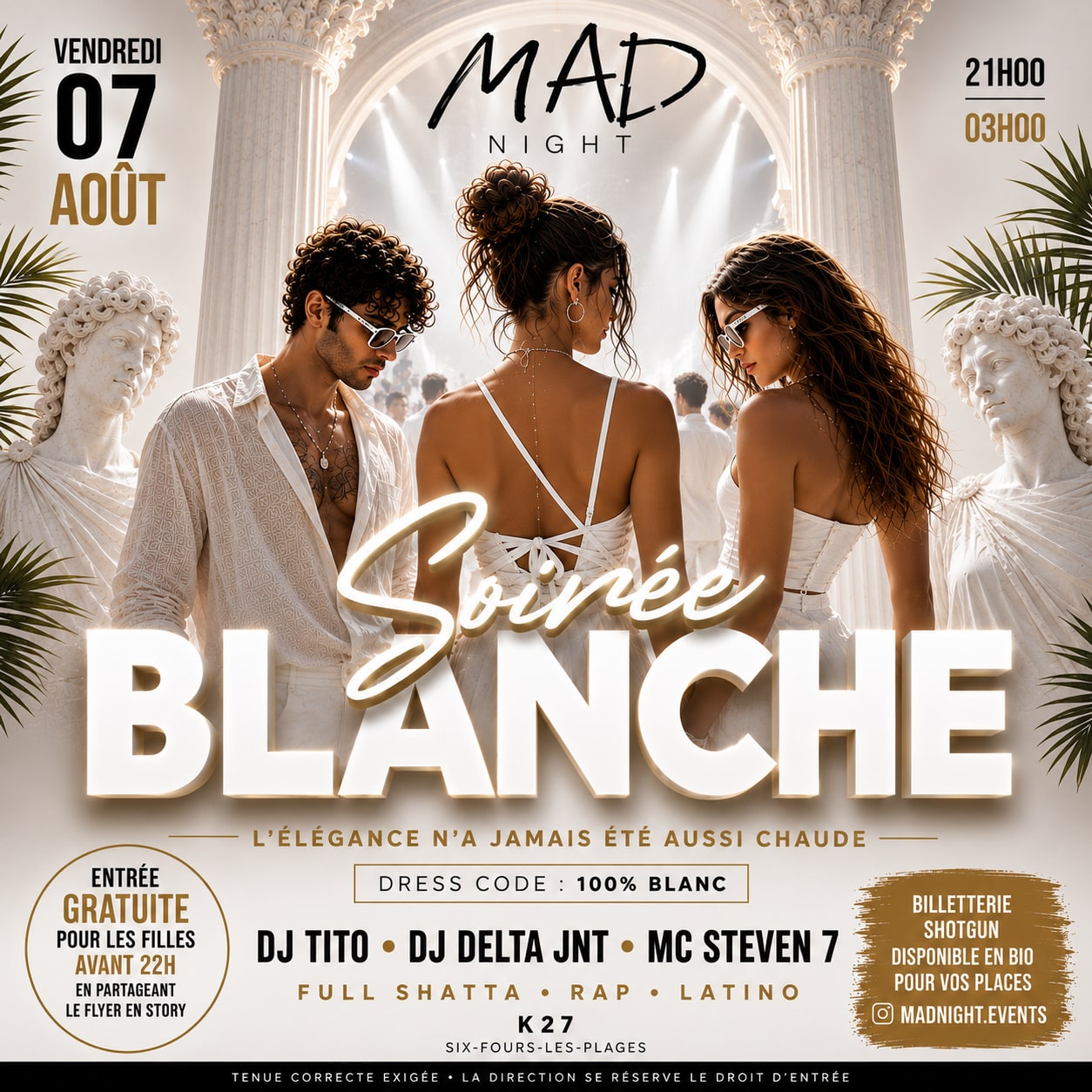 Madnight - Soirée Blanche