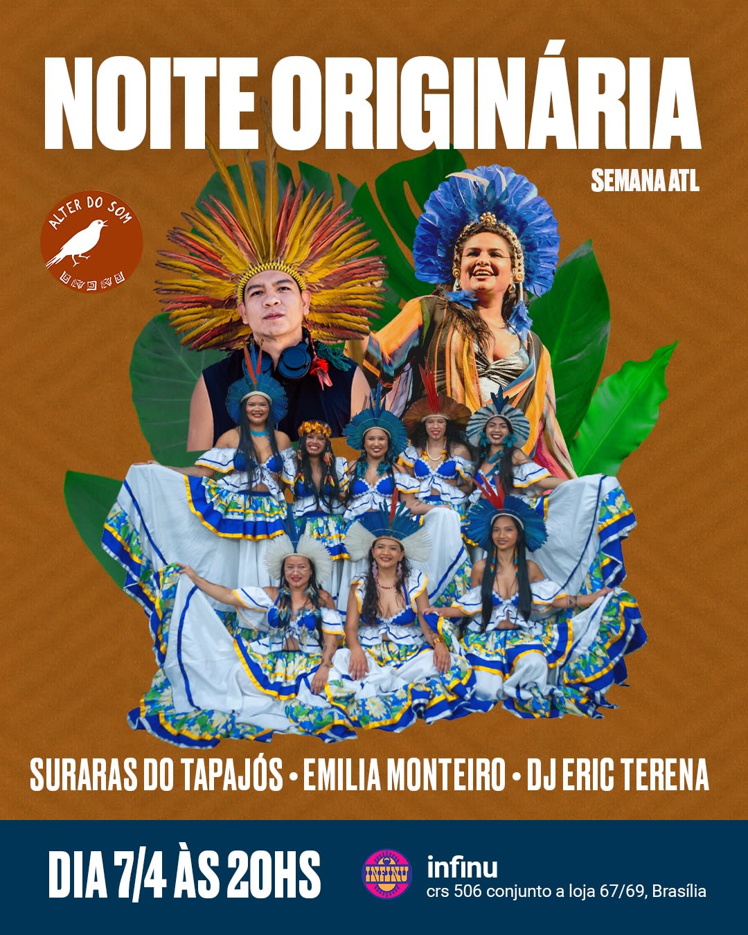 Infinu Recebe Noite Originária