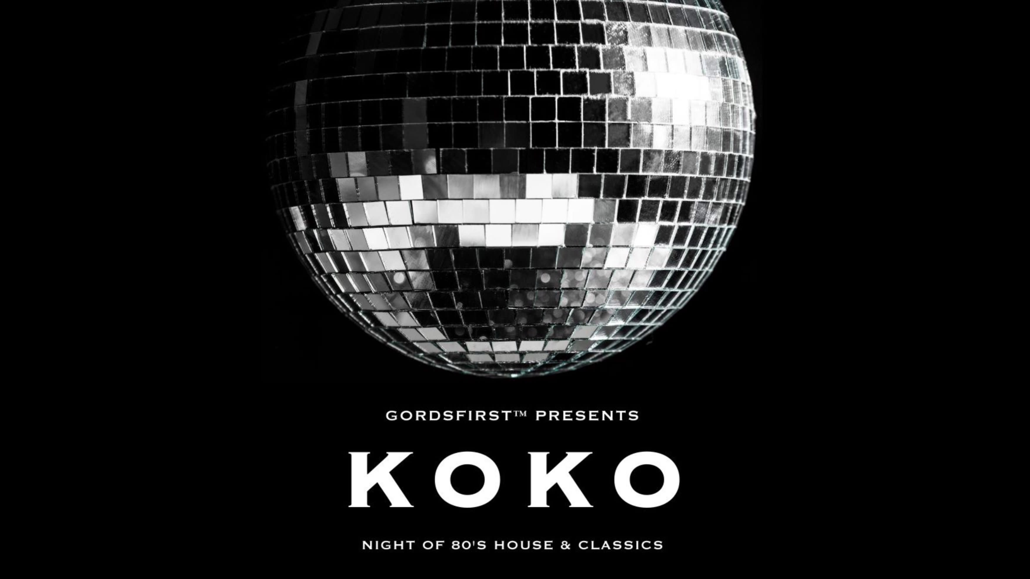Koko: Night Of 80's House & Classics