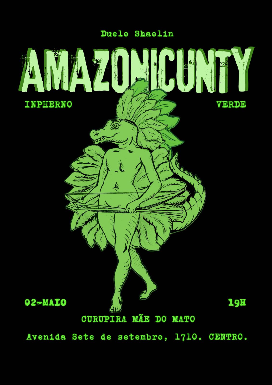 Duelo Shaolin - Amazonicunty Ball: Inpherno Verde