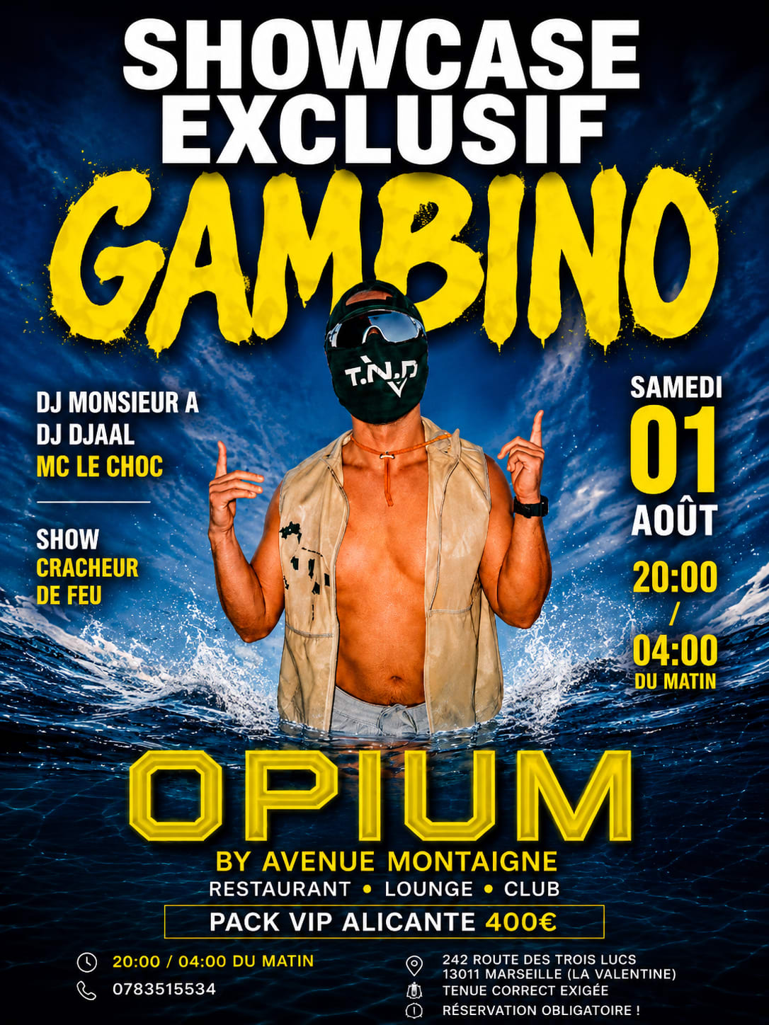 Showcase Gambino Opium