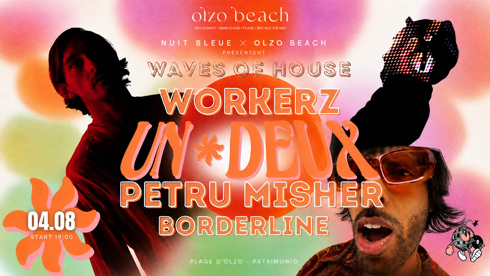 Nuit Bleue × Olzo Beach (Waves Of House) Un*Deux & Friends