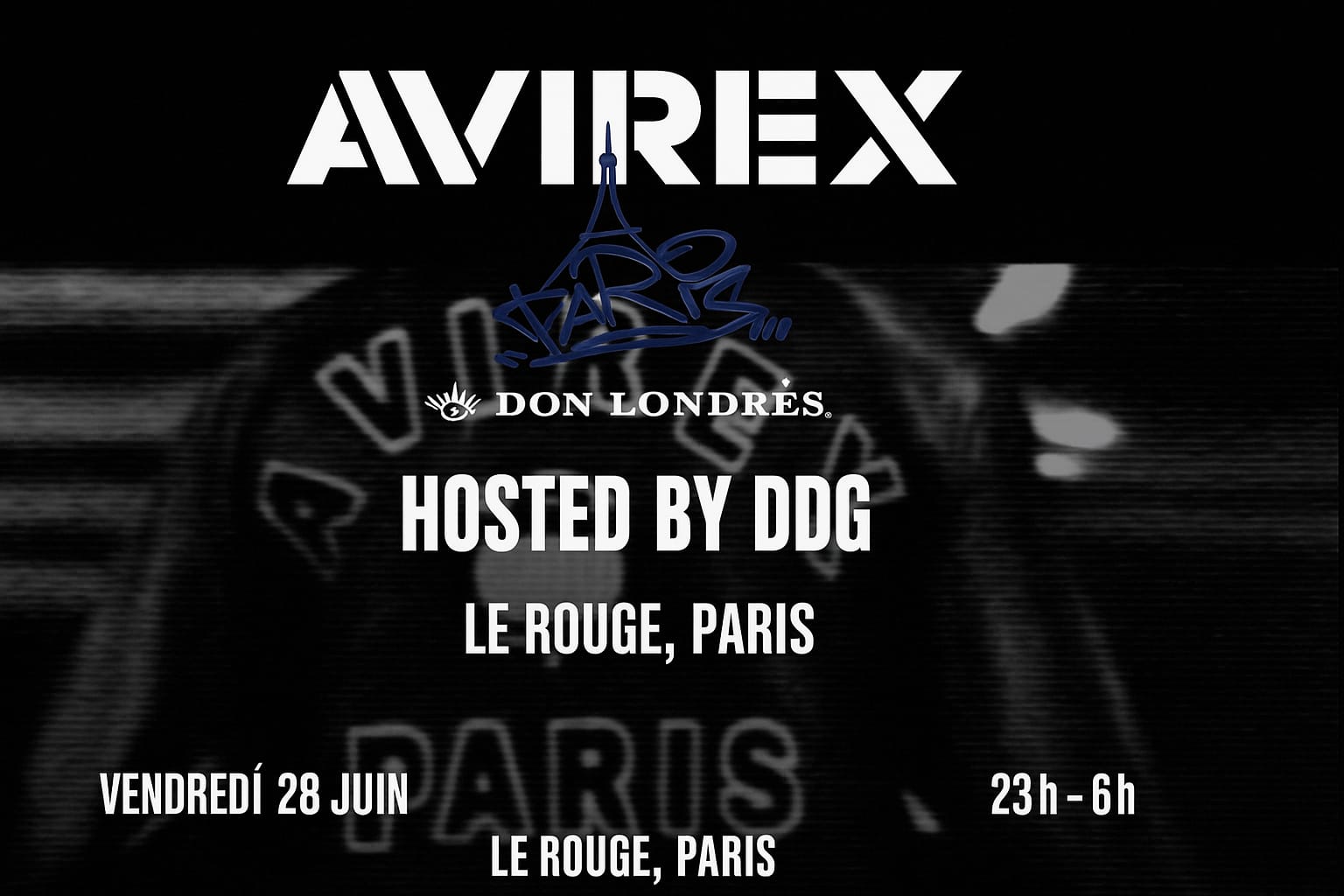 Avirex After Show  Hoested By Ddg Pfw - Le Rouge Pigalle