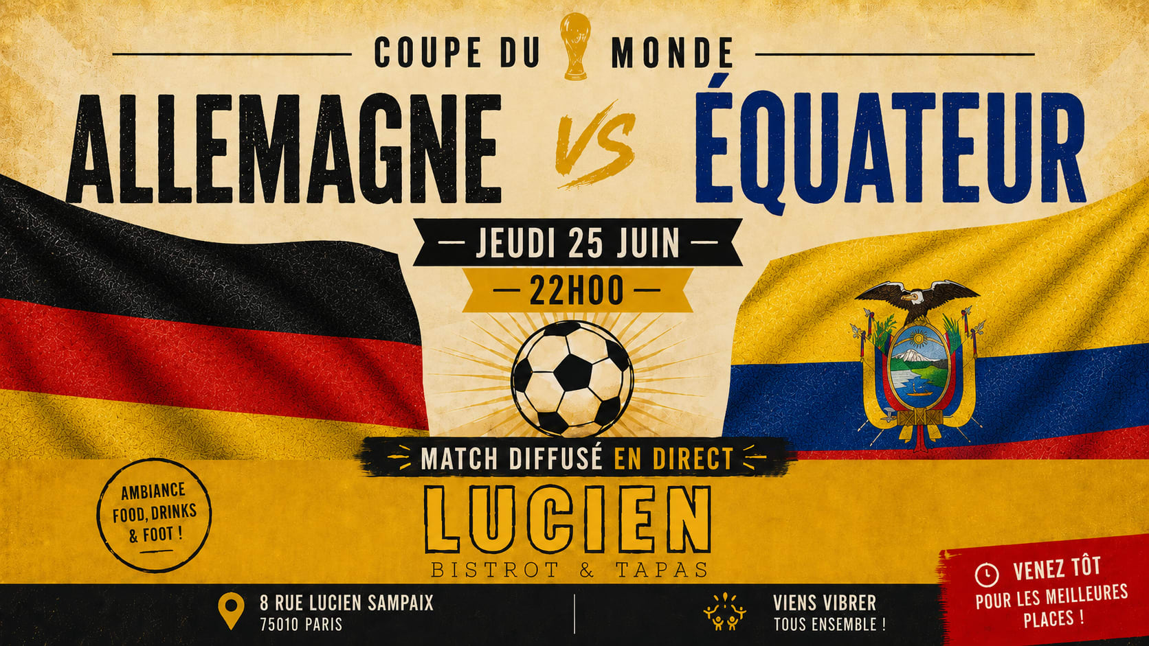 Allemagne/Equateur Worldcup