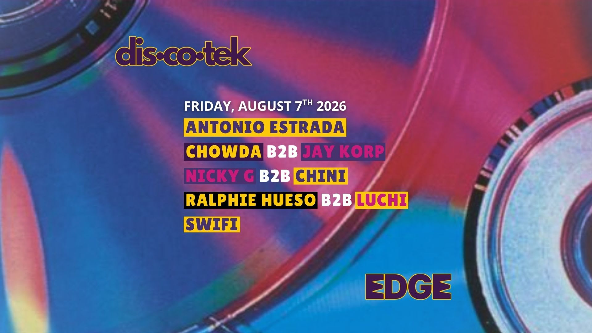 Dis-Co-Tek At Edge