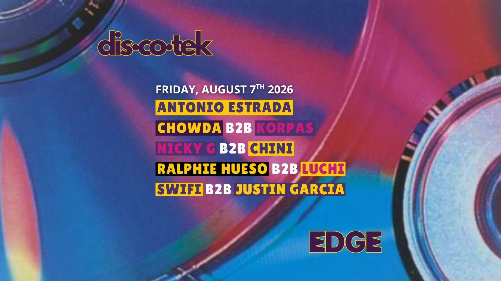 Dis-Co-Tek At Edge