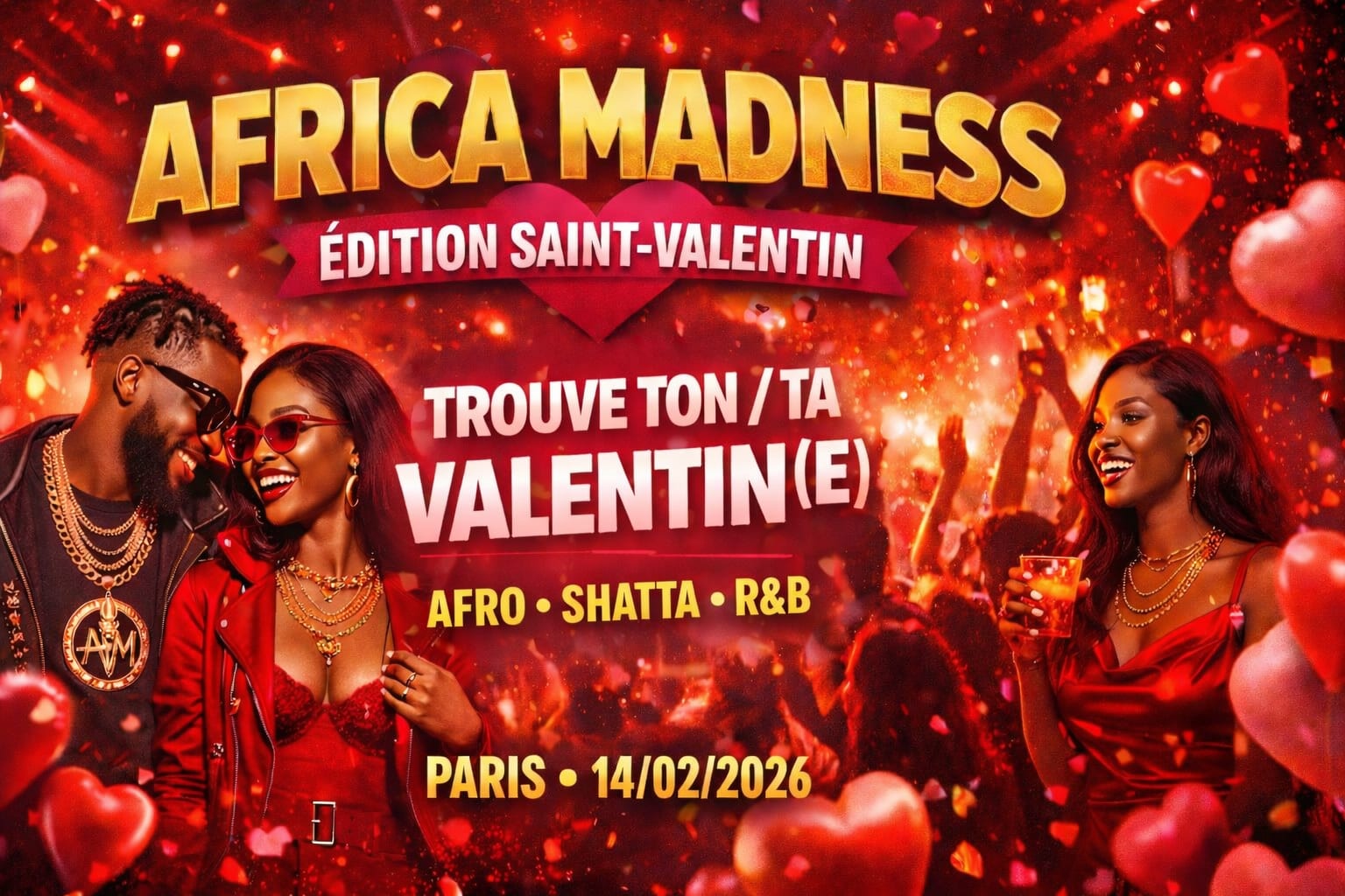 Trouve Ton / Ta Valentin(E) - Dj Set Afro ! | Africa Madness