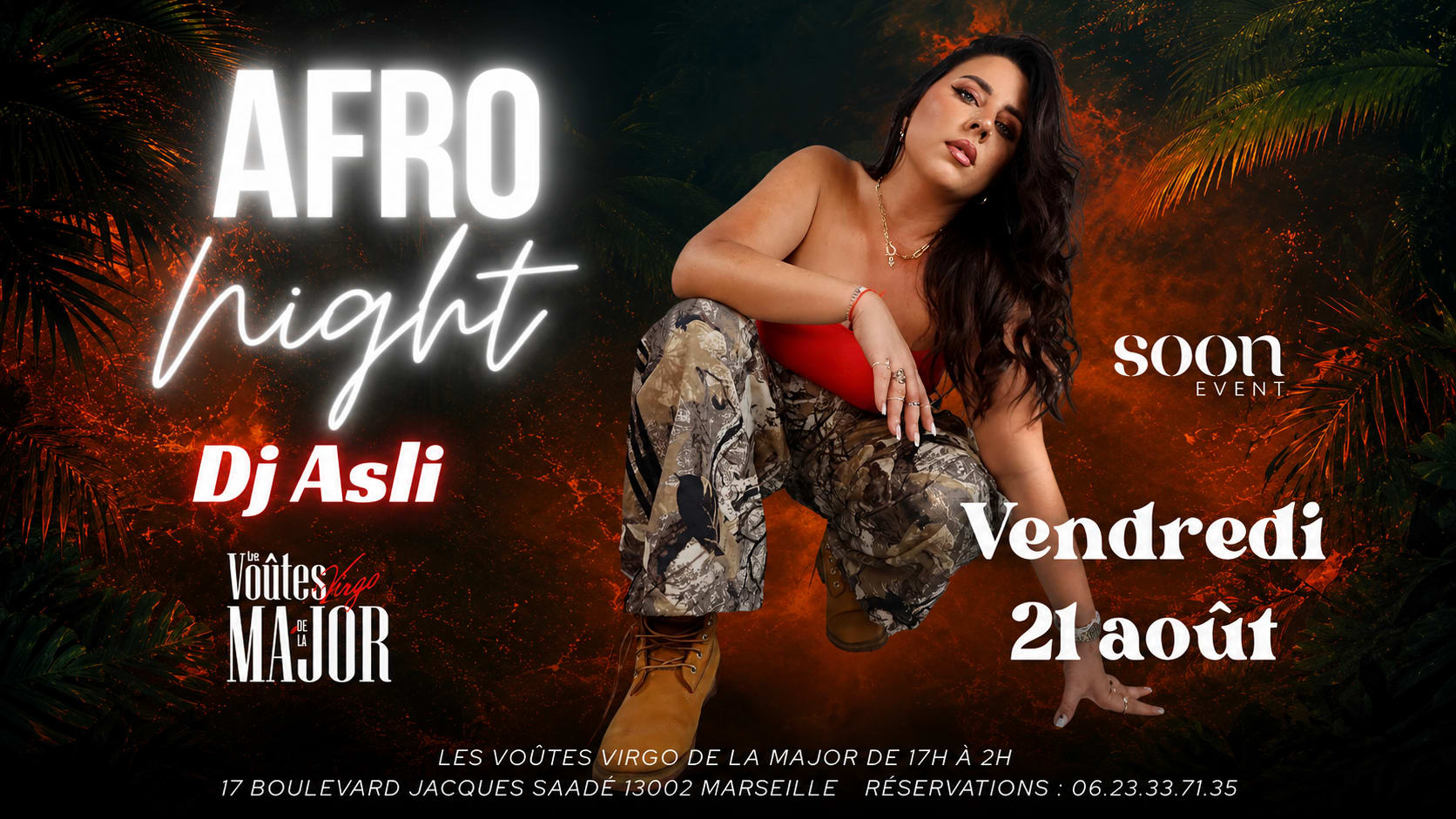 Afro Night By Dj Asli - Entrée Gratuite