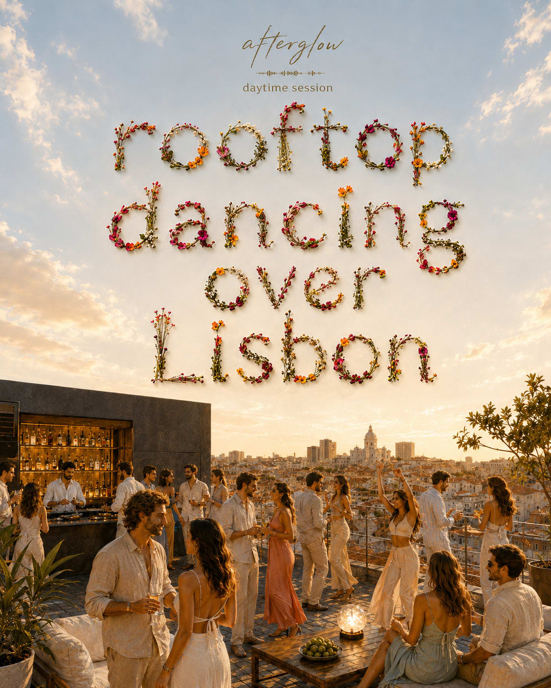 Afterglow White Rooftop Dancing & Afterparty Till Late