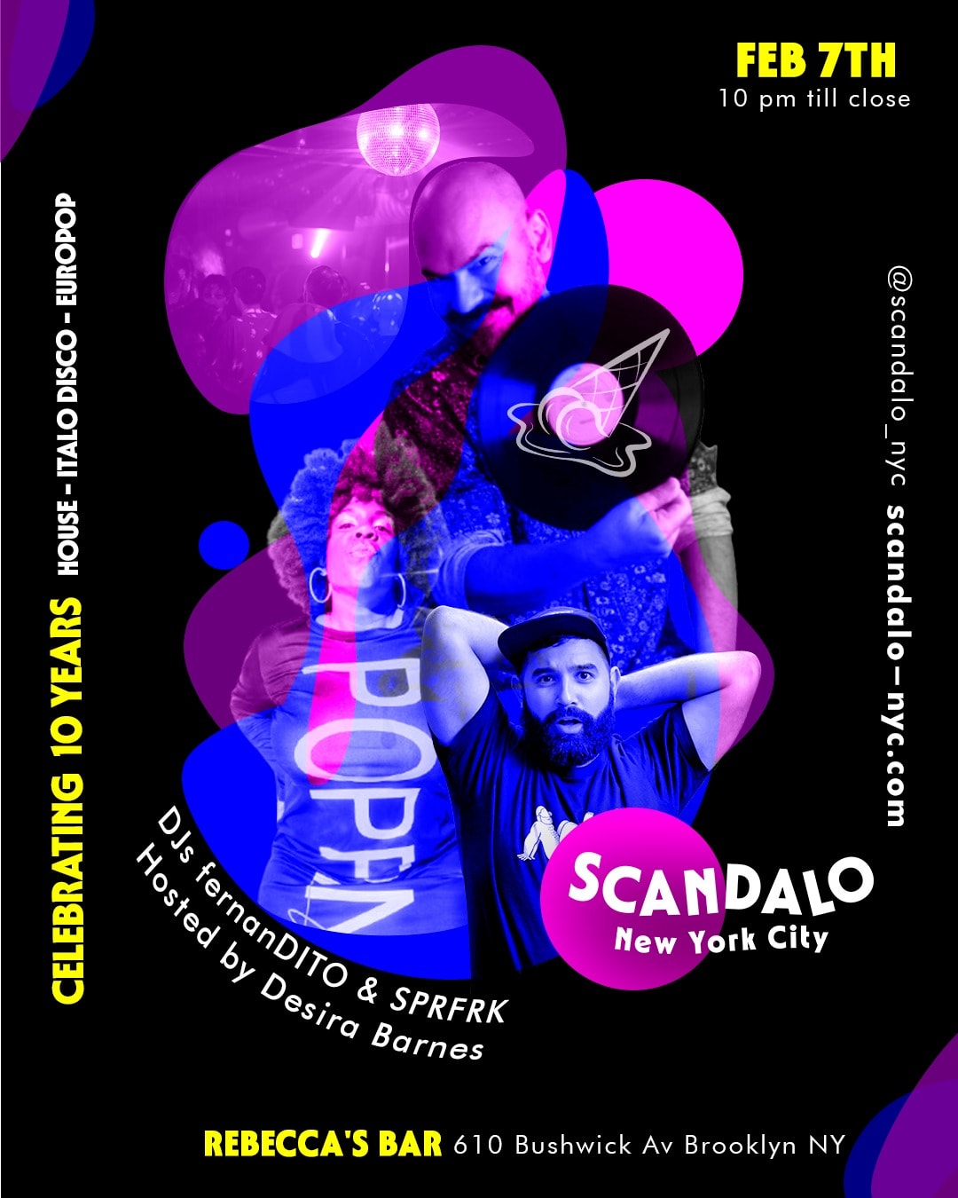 Scandalo Nyc Kicks Off Its 10th Year!