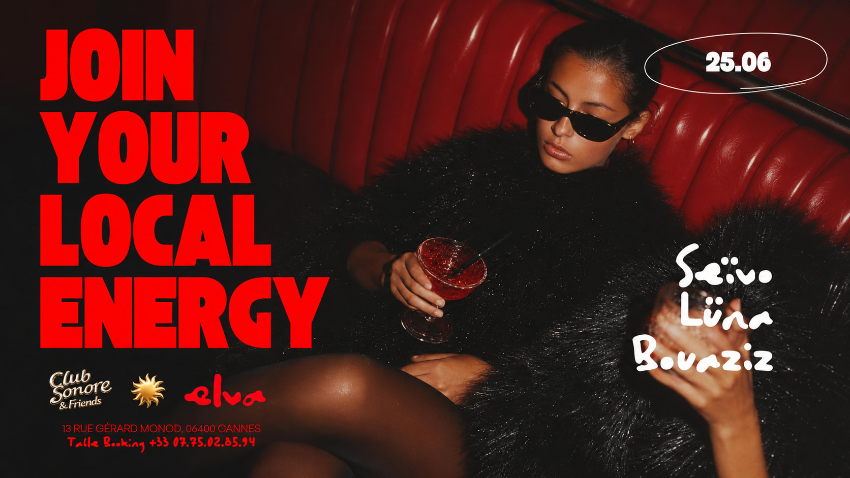 Club Sonore X Elva Club Cannes X Opening