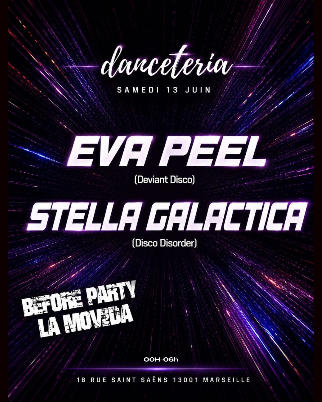 Eva Peel (Deviant Disco) + Stella Galactica @ Danceteria