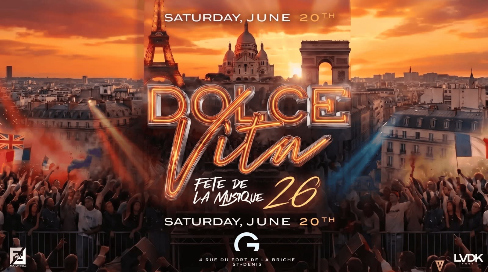 Dolce Vita X Fête De La Musique - G Club