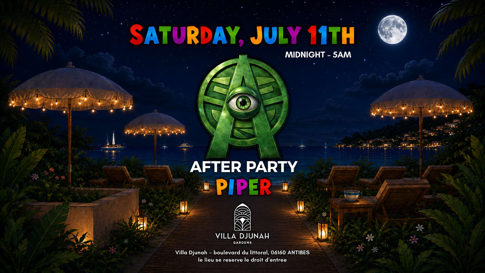 After Party Of Aztek "Edition 4" - Villa Djunah - 11.07
