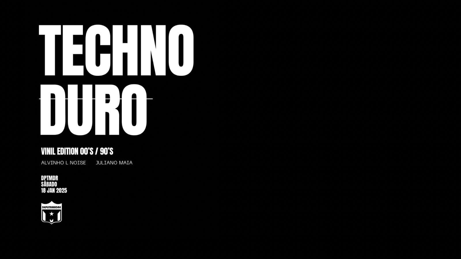 Techno Duro Vinil 00’S/90’S Edition