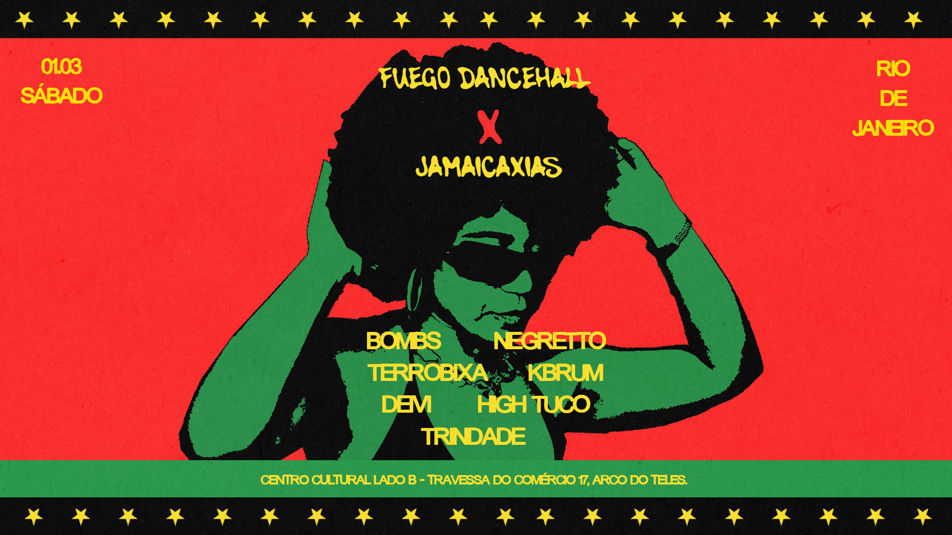 Fuego Dancehall X Jamaicaxias Rj • 01.03