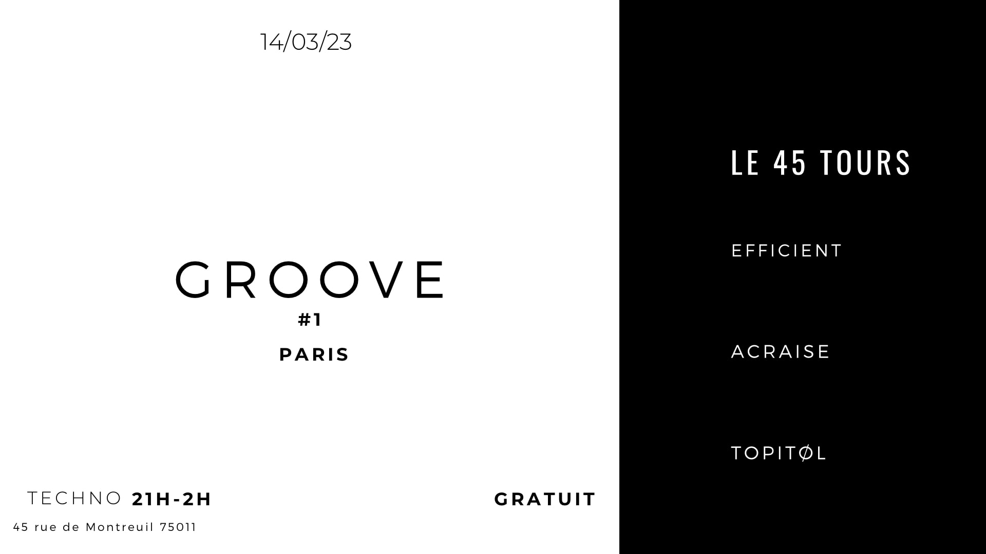 Groove #1
